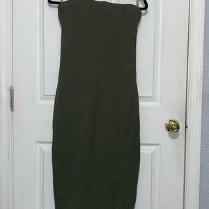 bebe Dresses - NWT BEBE strapless midi bodycon bebe Dresses - NWT BEBE strapless midi bodycon